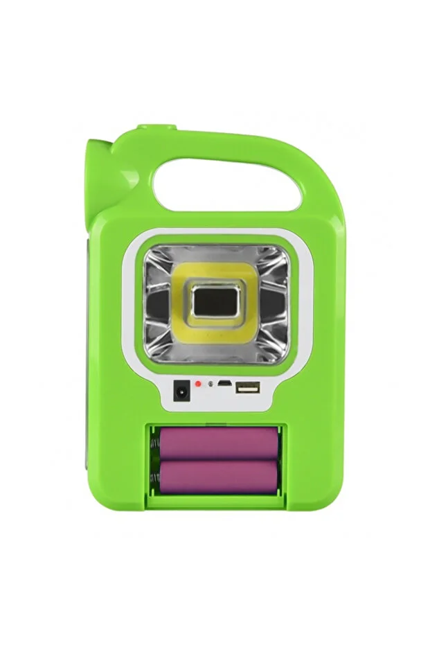 Güneş Enerjili Ve Usb Şarj Edilebilir 1 Adet Ampul Hediyeli Bağ Bahçe Karavan Kamp Lambası